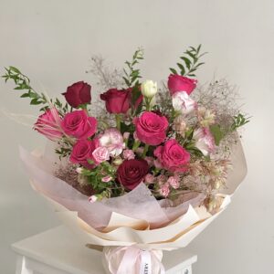 FF Signature Bouquet - Fuchsia Flame
